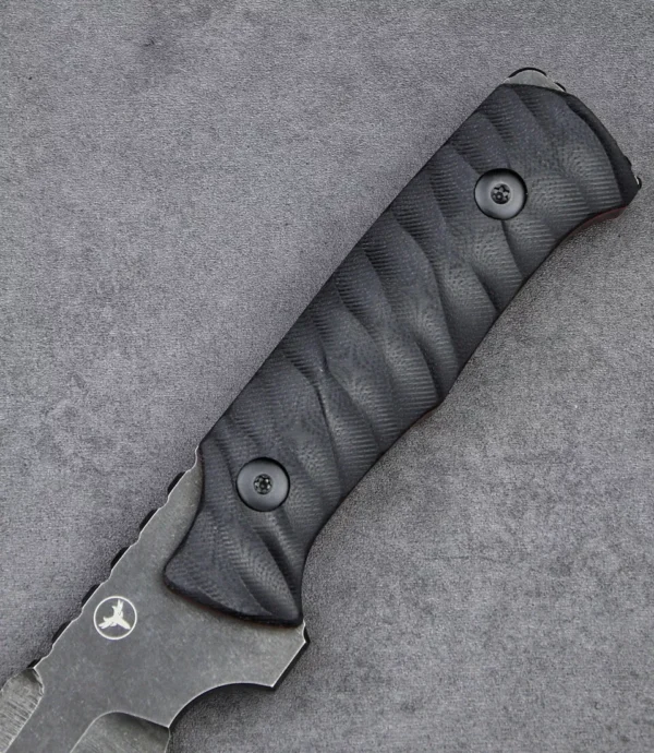 Cold Blade Ice Breaker Handmade Hunting Knife by HikingElements - Sleipner Steel.