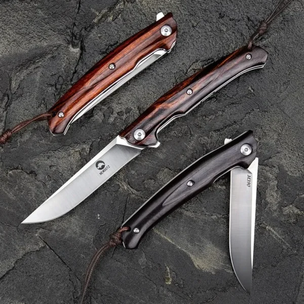 Bohler M390 Folding Pocket Knife with - HikingElements