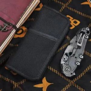 Custom Knife Factory Folding Knife D2 Steel Blade Tactical Hunting Pocket Clip
