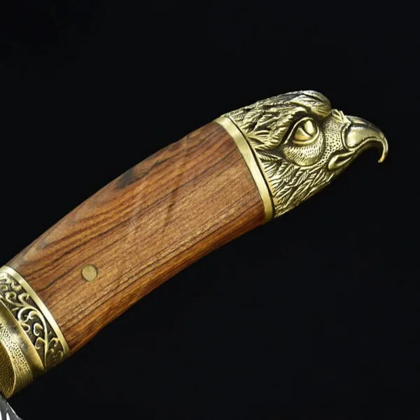 Handmade extra sharp Chinese kitchen chef knife by HikingElements