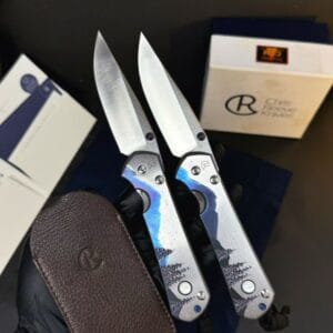 Chris Reeve Sebenza 31 Night Sky M390 Left Hand Folding Knife - HikingElements