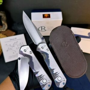 Chris Reeve Sebenza 31 Night Sky M390 Left Hand Folding Knife - HikingElements