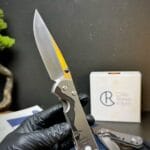 Chris Reeve Sebenza 31 Night Sky M390 Left Hand Folding Knife - HikingElements