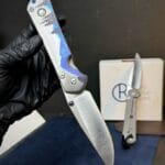 Chris Reeve Sebenza 31 Night Sky M390 Left Hand Folding Knife - HikingElements