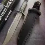 Cold Steel Leatherneck USMC Survival Knife Lynn Thompson Signed - HikingElements